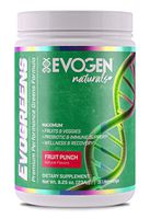 Evogen Evogreens | Premium Performance Greens Superfood, Spirulina, Pomegranate, Probiotics, Kale | 30 Servings … (Fruit Punch, 30 Servings)