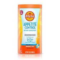 Meta Appetite Control Dietary Supplement Orange Zest Sugar Free 23.3oz
