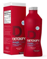 Detoxify – Mega Clean NT Herbal Cleanse – Tropical Flavor– 32 oz – Professionally Formulated Herbal Detox Drink – Enhanced with MetaBoost Eliminating Need for PreCleanse