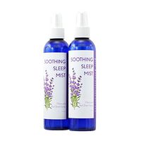 Sleep Spray for Calming Sleep. Relaxing Lavender Pillow Spray. All Natural Sleep Aid. Aromatic Mist to Promote Deep Sleep and Stop Snoring. 2X Large Bottles.