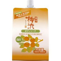 Japan Health and Personal Care - Medicinal persimmon 1000ml for replacement body soap packedAF27