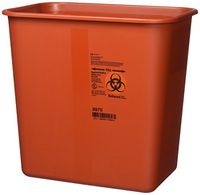 Kendall Sharps Container with Rotor Lid - 2 Gallon - Pack of 3