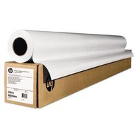 HP E4J57A Wide-Format Matte Canvas Paper Roll, 42" x 50 ft, 16 mil, White