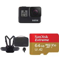 GoPro HERO7 Black + Sports Kit + (1) microSD Card