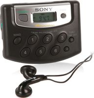 Sony Compact Lightweight Digital Tuning AM/FM/Weather Pocket Size Portable Radio