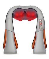 Shiatsu Back Shoulder and Neck Massager with Heat-4D Electric Deep Tissue 16 Kneading Massage for Muscles Pain Relief Relax in Car Office and Home Beige