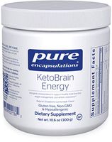 Pure Encapsulations - KetoBrain Energy - Hypoallergenic Supplement Supports Brain Function, Weight Management, and Athletic Endurance - 10.6 Ounces