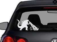 Godzilla Stick Figure Family Decal Sticker by SSTS Prints