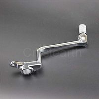 Frames & Fittings Motorcycle Rear Brake Shift Pedal Foot Lever for Suzuki GSX1300R GSXR1300 Hayabusa 1999-2007 2006 2005 2004 2003 2002 2001 2000 - (Color: Chrome)