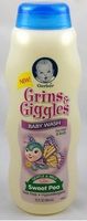 Gerber Grins & Giggles Baby Wash - Sweet Pea - 15 oz