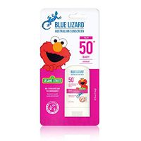 BLUE LIZARD Baby Mineral Sunscreen Stick - No Chemical Actives - SPF 50+, 0.5 Ounce