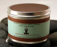 8 oz Zen Inspirations Moisturizing Candle for Massage Enlightenment