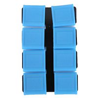 Hongzer Finger Cover, 8Pcs Silicone Anti-Slip Elasticity Golfer Swing Grip Golf Finger Band Cover Sets(Blue)