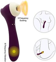 Powerful Clitorial stimulating with 3 Suction Modes +8 Vibration Pattern stimulating Toy for Female,can USB Rechargeable Waterproof G Spots masseger for Women Suction