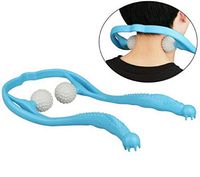 Preciashopping Portable Point Therapy Massager Neck Pain Roller Ball Self Massage Soft Pressure