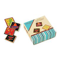 Fiesta Tempered Glass Coasters by FLOMO