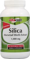 Vitacost Silica Horsetail Herb Extract - 1,000 mg - 240 Vegetarian Tablets