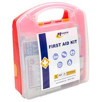 Class B First Aid Kit Plastic Case Clear Front