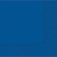 Bright Royal Blue 3-Ply Dinner Napkins| Pack of 20 | Party Supply