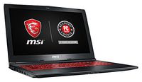 MSI GL62M 7REX-1896US 15.6" Full HD Gaming Laptop Computer Quad Core i7-7700HQ, GeForce GTX 1050Ti 4G Graphics, 8GB DRAM, 128GB SSD + 1TB Hard Drive, Steelseries Red Backlit Keyboard