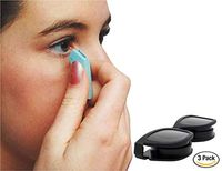 Contact Lens Remover Tool, DMV Soft Lens Handler, 3 Pack w/Free Black Contact Lens Case