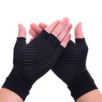 Arthritis Gloves with High Copper Content Relieve Ease from Rheumatoid and Carpal Tunnel, Swollen Hands, Tendonitis for Pain,Suitable for Male and Female Day-to-Day Work (Large)