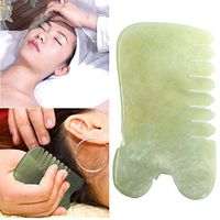 yanQxIzbiu Gua Sha Scraping Massage Tool, Imitation Jade Body Massage Board Comb Healthy Beauty Relaxation Tool