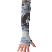 Loons Duck Animal UV Protection, Compression & Cooling Arm Sleeves For Cycling/Golf/Basketball/ Other Sports