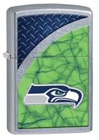 Latest 2016 Style Personalized Zippo Lighter NFL - Free Laser Engraving … (Seattle Seahawks)