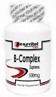 B-Complex 100mg Supreme 100 Capsules ~ Renevitol