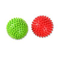 Massage Balls - Spiky for Deep Tissue Foot, Back, Plantar Fasciitis & All Over Body Deep Tissue Muscle Therapy Acupressure, Reflexology, Physical Therapy