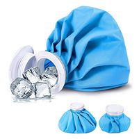 Ice Bag, Cold Pack Reusable Cold Bag Hot Water Bag for Injuries, Hot & Cold Therapy and Fast Pain Relief, 3-Pack, 3 Sizes (6"/9"/11") (for Hot Therapy is 122℉-140℉)