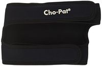 Cho-Pat Dual Action Knee Strap – Provides Full Mobility & Pain Relief For Weakened Knees – Black (XX-Large, 20”-22”)