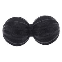 LIOOBO Peanut Massage Ball Yoga Massage Ball Perfect for Foot Back Neck Spine Muscles (Black)