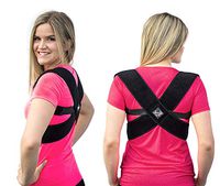 Back Brace Posture Corrector - Posture Corrector for Men and Women - Effective & Adjustable Upper Back Brace for Clavicle Support to Provide Pain Relief from Neck, Back and Shoulder Pain.