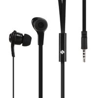 MyBat Apple iPhone 5C Noodle Stereo Handsfree - Retail Packaging - Black