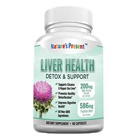 Liver Cleanse Detox & Support Supplement - Ultimate detoxifier & Energy Regenerator - 22 Herbs: Milk Thistle Extract, Artichoke Extract, Beet Root, Yarrow, Jujube, Chicory and More-60 Capsules
