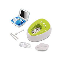 DONGSEN Portable Auto Ultrasonic Contact Lens Cleaner Case, Fast Vibration Lenses Cleaning for Daily Care Device