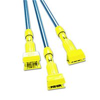 Rubbermaid Commercial H24600 Fiberglass Gripper Mop Handle, Gray/Yellow