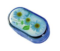 Travel Contact Lens Case - Small - Inventive Travelware (Daisy)
