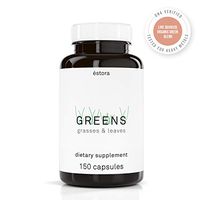 ESTORA Greens Whole Food Vegan Probiotic Supplement (150 Vegetable Capsules)