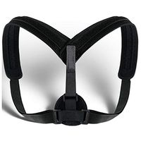 Liobaba Back Brace Posture Corrector Fully Adjustable Support Belt Improves Posture and Provides Lumbar Back Brace Lower and Upper Back Pain Relief Upright Go Posture for Men and Women
