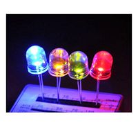 Gikfun 4 Color 10mm Clear LED Light Lamp for Arduino (Pack of 20pcs) EK1045_