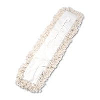 Boardwalk 1336 Industrial Dust Mop Head, Hygrade Cotton, 36w x 5d, White