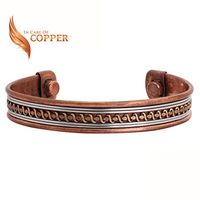 Copper Therapy Elegant Stunning Copper Magnetic Bracelet for Arthritis & Joint Pain Magnetic Copper Bracelet