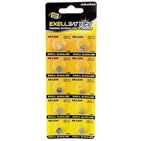10pk Exell EB-L626 Alkaline 1.5V Watch Battery Replaces AG4 377 LR66