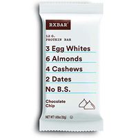 RXBAR, Chocolate Chip, Protein Bar, 1.83 Ounce (Pack of 24), High Protein Snack, Gluten Free