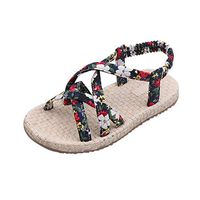 Sandals for Girls Age 8,Sandals for Girls 3 Years,Sandals for Toddler Girls Salt Water,Slippers for Girls Size 12,Cowgirl Boots for Girls Size 13,Green,Recommended Age:5-5.5Years,US:11.5