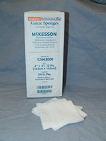 MCK12442000 - Mckesson Brand Sponge Dressing Medi-Pak Performance Plus Cotton Gauze 12-Ply 4 X 4 Inch Square