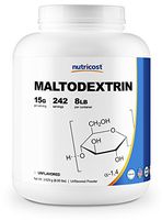 Nutricost Maltodextrin Powder 8LBS - High Quality, Pure Powder - Gluten Free, Non-GMO